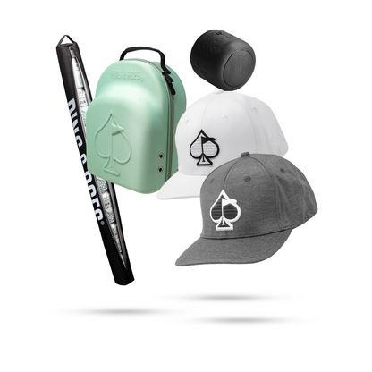 GOLFER GIFT PACK - HAT HOARDER - ASH AND WHITE