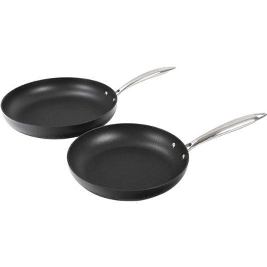 INDUCTION COOKWARE SET, BLACK, 2 PIECES