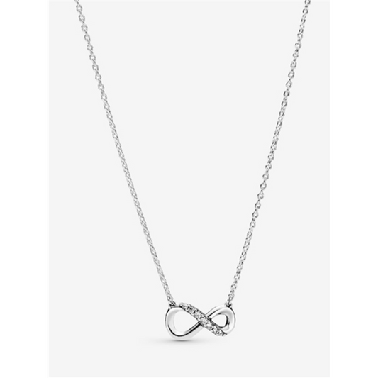 SPARKLING INFINITY COLLIER NECKLACE, 19.7