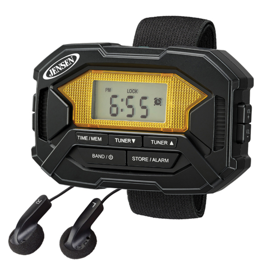DIG ARMBAND RADIO W/CLOCK