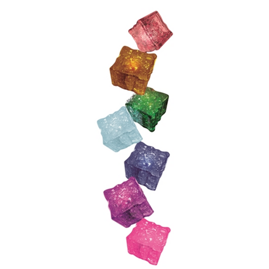 LIGHT UP REUSABLE ICE CUBE SET, MULTI
