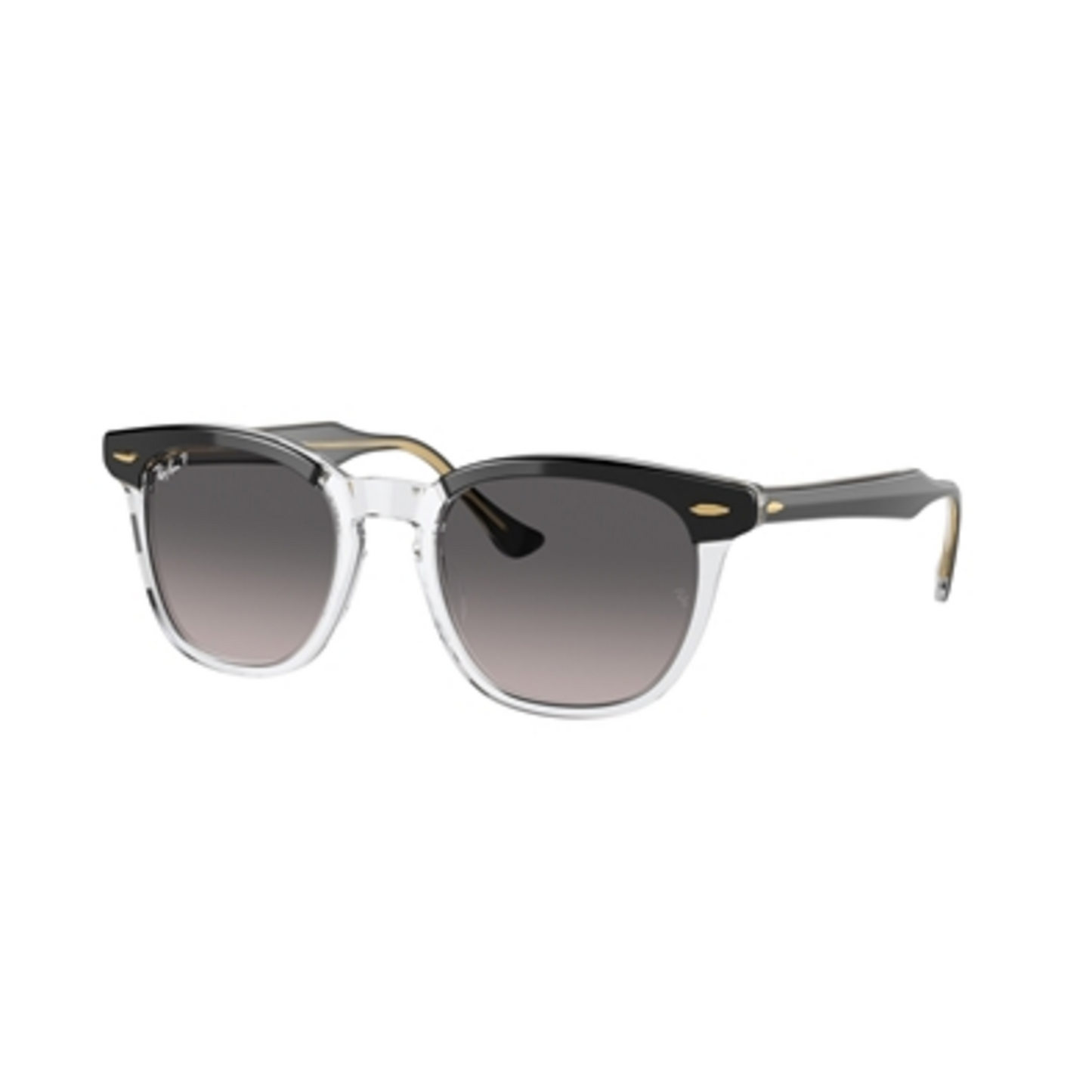 HAWKEYE UNISEX SUNGLASSES POLARIZED, BLACK/CLEAR, 52