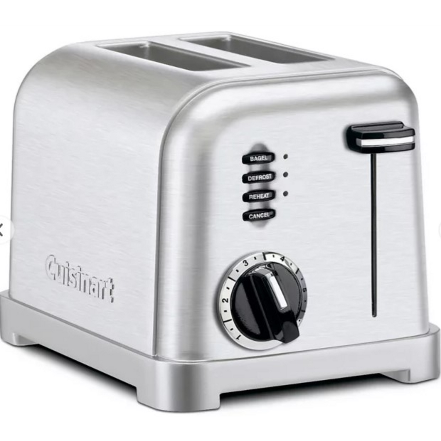 CUISINART 2-SLICE DIGITAL TOASTER WITH MEMORYSET