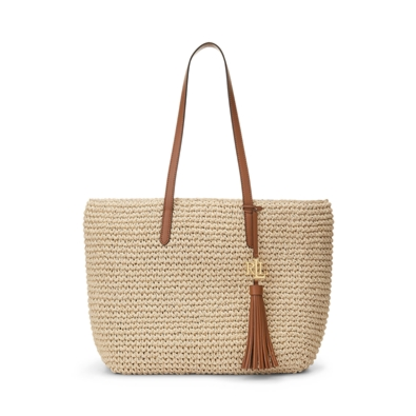 WHITNEY 29 MEDIUM TOTE, NATURAL/LAUREN TAN
