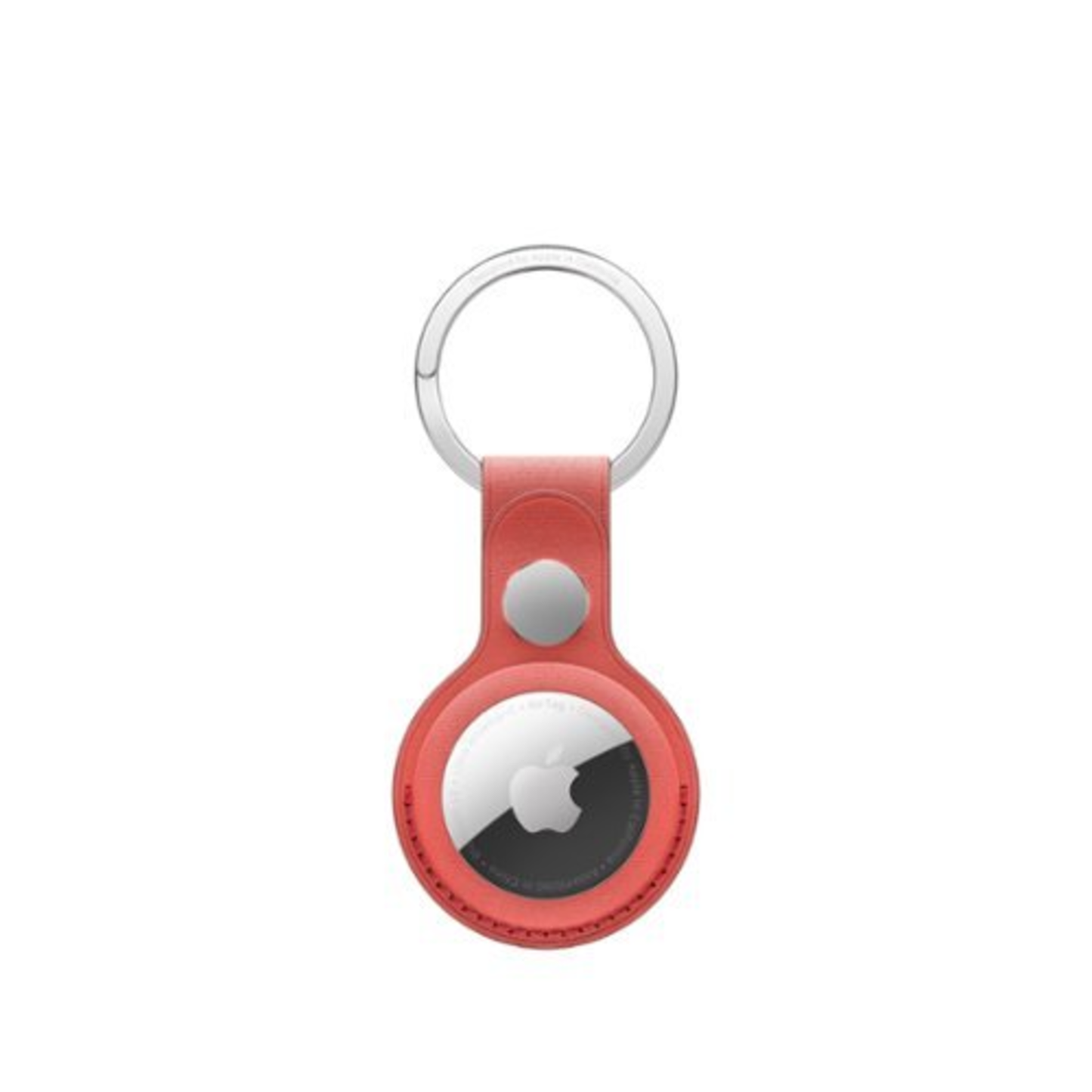 APPLE - AIRTAG FINEWOVEN KEY RING - CORAL