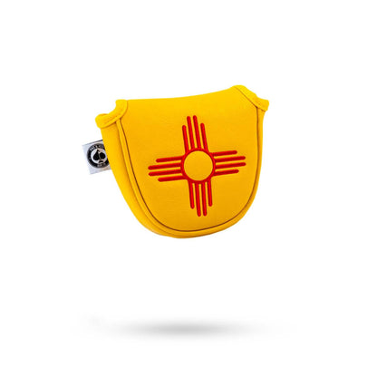 NEW MEXICO STATE FLAG - MALLET PUTTER COVER