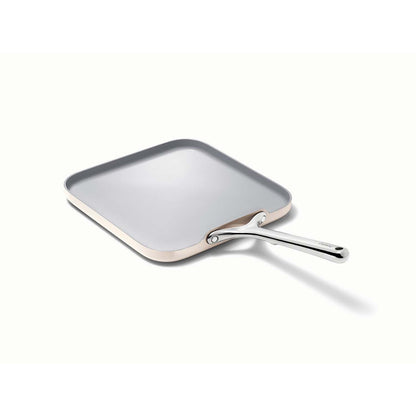 11" SQUARE FLAT GRIDDLE PAN CREAM