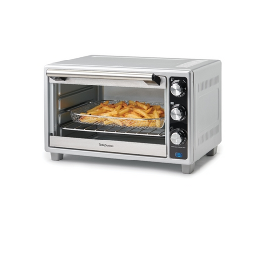 AIR FRYER AND CONVECTION TOASTER OVEN, SILVER