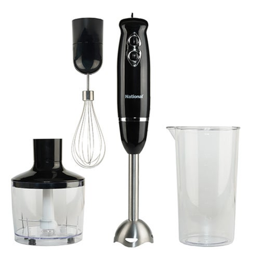 MULTI-PURPOSE 4-IN-1 IMMERSION HAND BLENDER BLACK