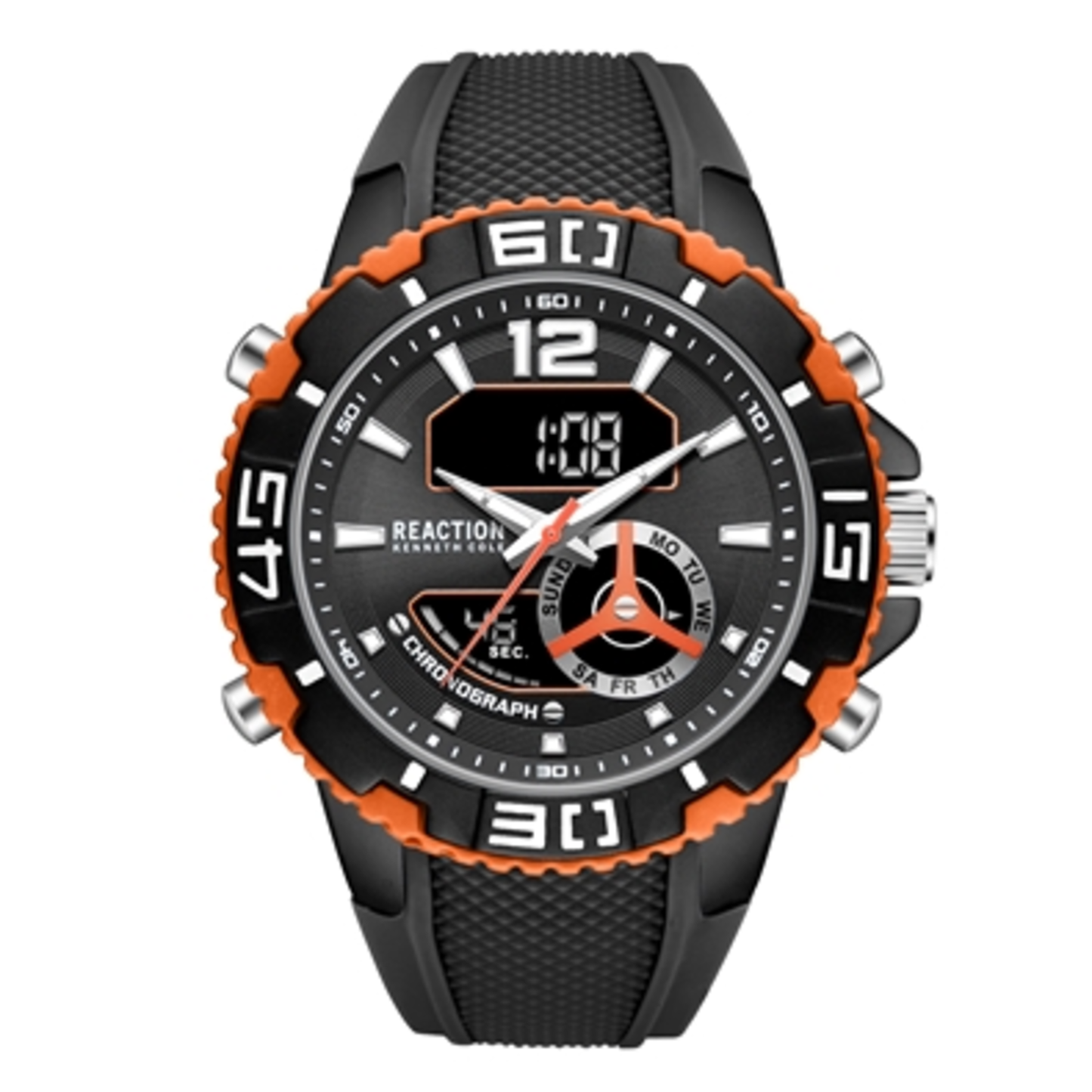 MEN'S ANA-DIGI WATCH, BLACK, STANDARD