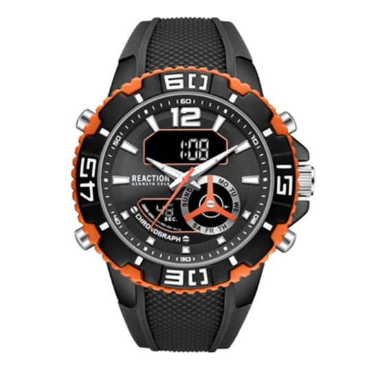 MEN'S ANA-DIGI WATCH, BLACK, STANDARD