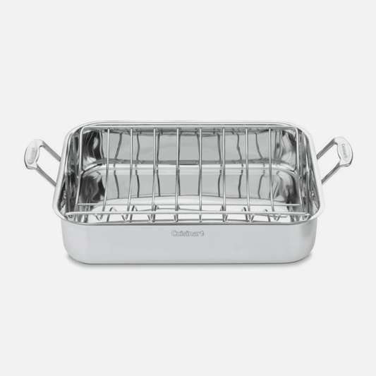 CUISINART 16" RECTANGULAR ROASTER W/RACK