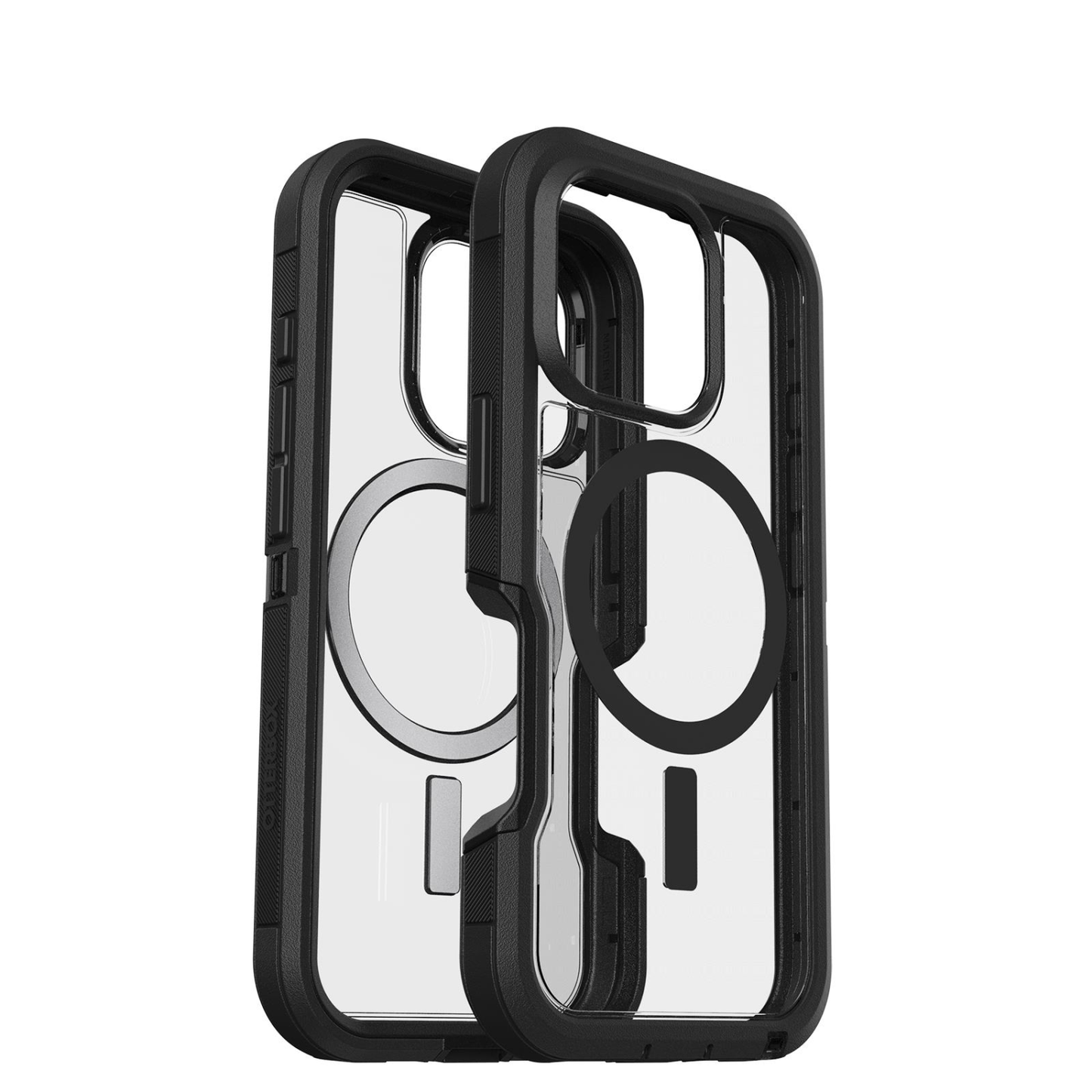 OTTERBOX APPLE IPHONE 16 PRO DEFENDER XT CLEAR PRO SERIES CASE FOR MAGSAFE - DARK SIDE