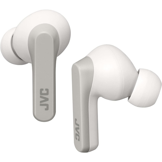 JVC RIPTIDZ TRUE WIRELESS IN-EAR HEADPHONES - WHITE
