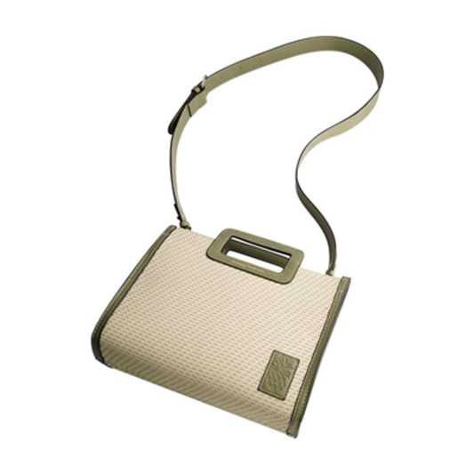 MODERN WOVEN TOTE, SAGE, MEDIUM