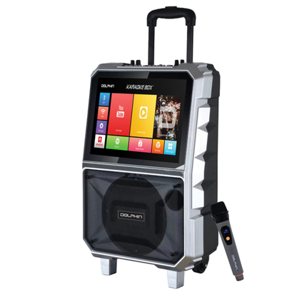 8IN PRT KRAOK SPKR W/SCRN