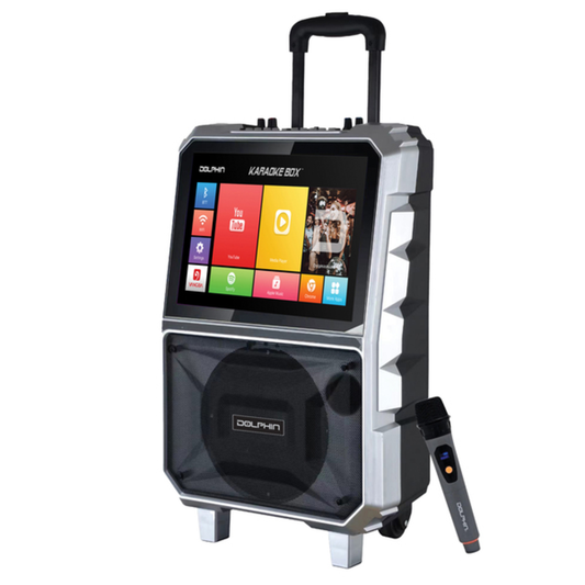 8IN PRT KRAOK SPKR W/SCRN