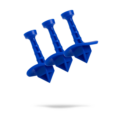 THE SHOTTEE GOLF TEE - BLUE 3 PACK