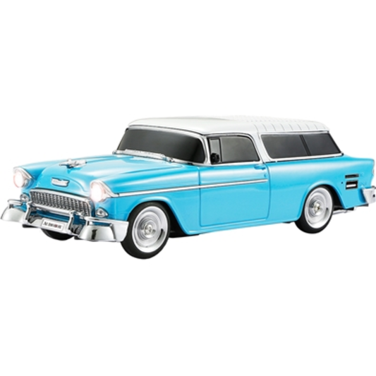 RETRO RIDE BLUETOOTH CAR SPEAKER, BLUE