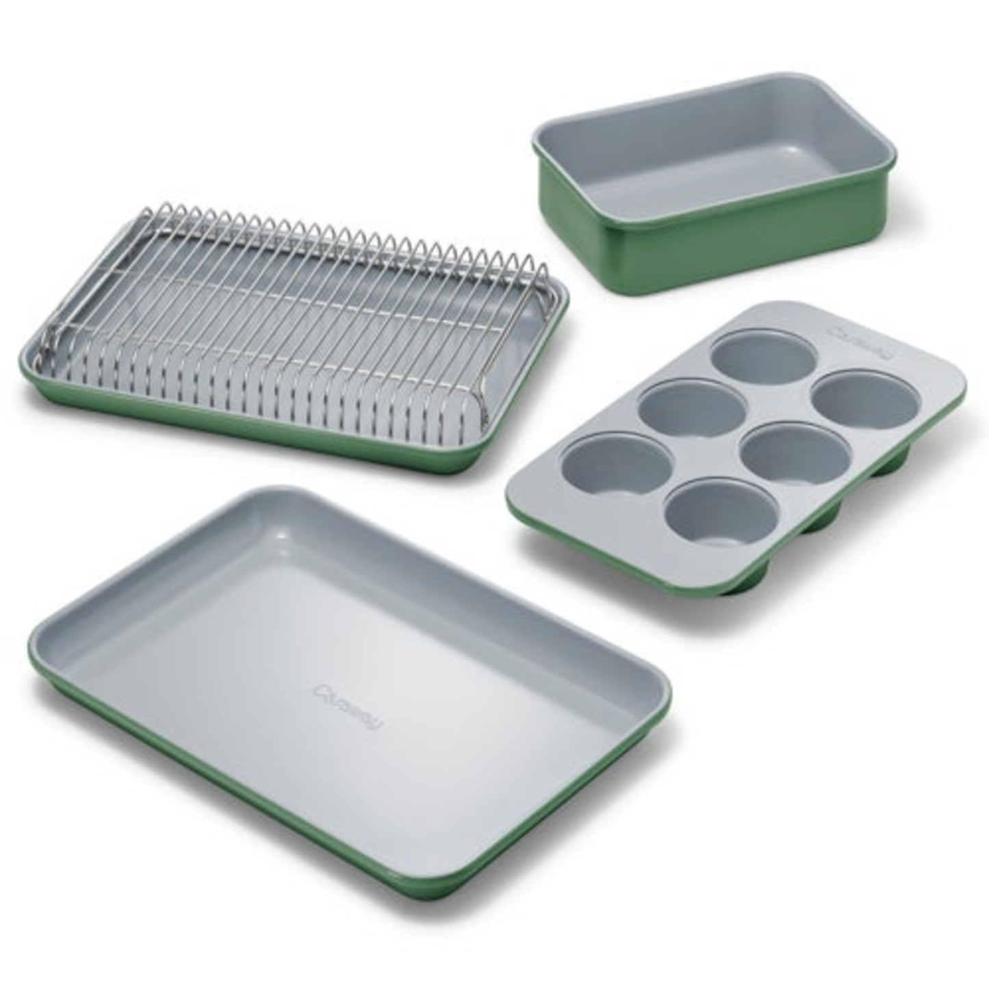 MINI BAKEWARE SET W/ STORAGE ORGANIZER SAGE