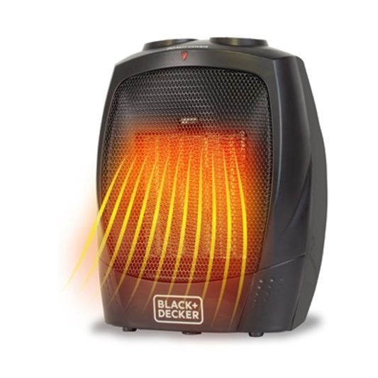 PORTABLE SPACE HEATER ROOM SPACE HEATER, BLACK