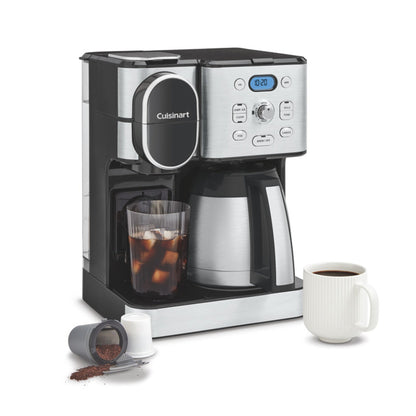 CUISINART COFFEE CENTER 10-CUP THERMAL COFFEEMAKER AND SINGLE-SERVE