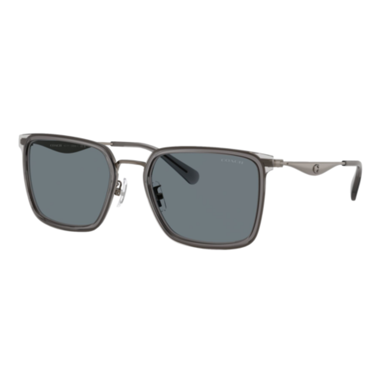 COACH PILLOW TABBY METAL SQUARE SUNGLASSES