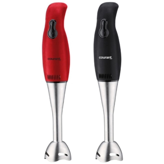 COURANT 2PACK HAND BLENDER BLACK  AND  RED, RED AND BLACK