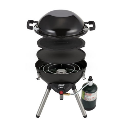 4-IN-1 PORTABLE PROPANE STOVE BLACK