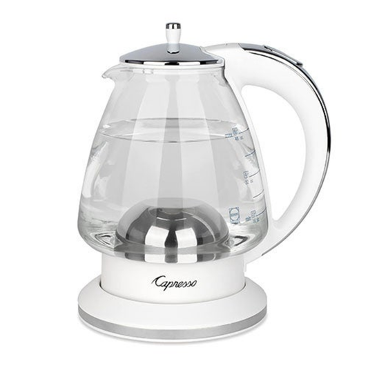 H2O GLASS WATER KETTLE WHITE