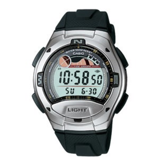 10 YEAR BATTERY TIDE GRAPH WATCH