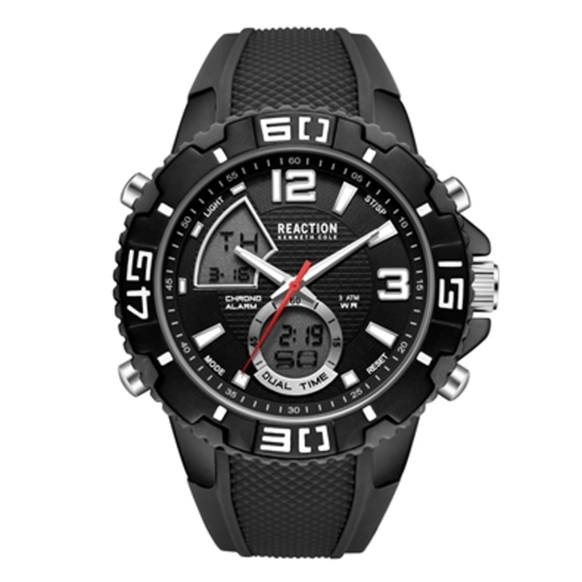 MEN'S ANA-DIGI WATCH, BLACK, STANDARD