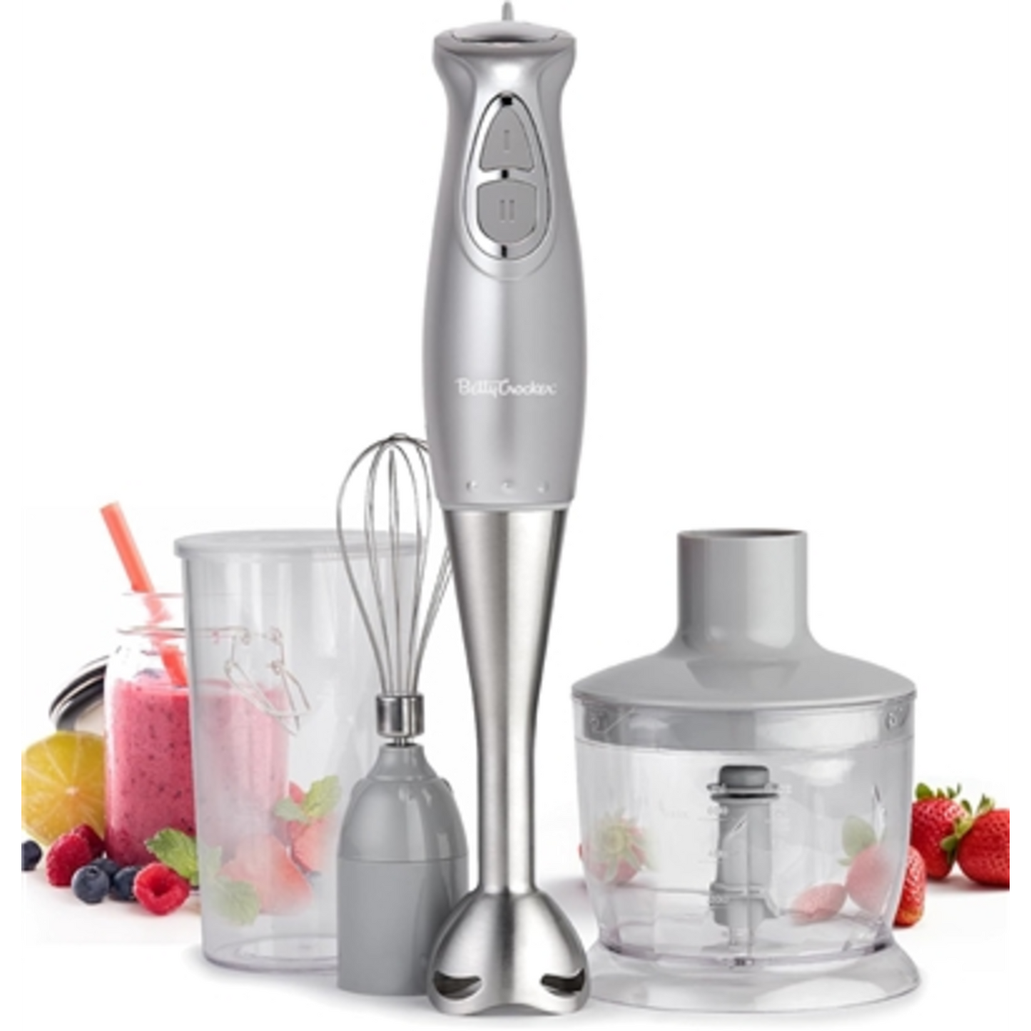 IMMERSION BLENDER 2-SPEED, SILVER
