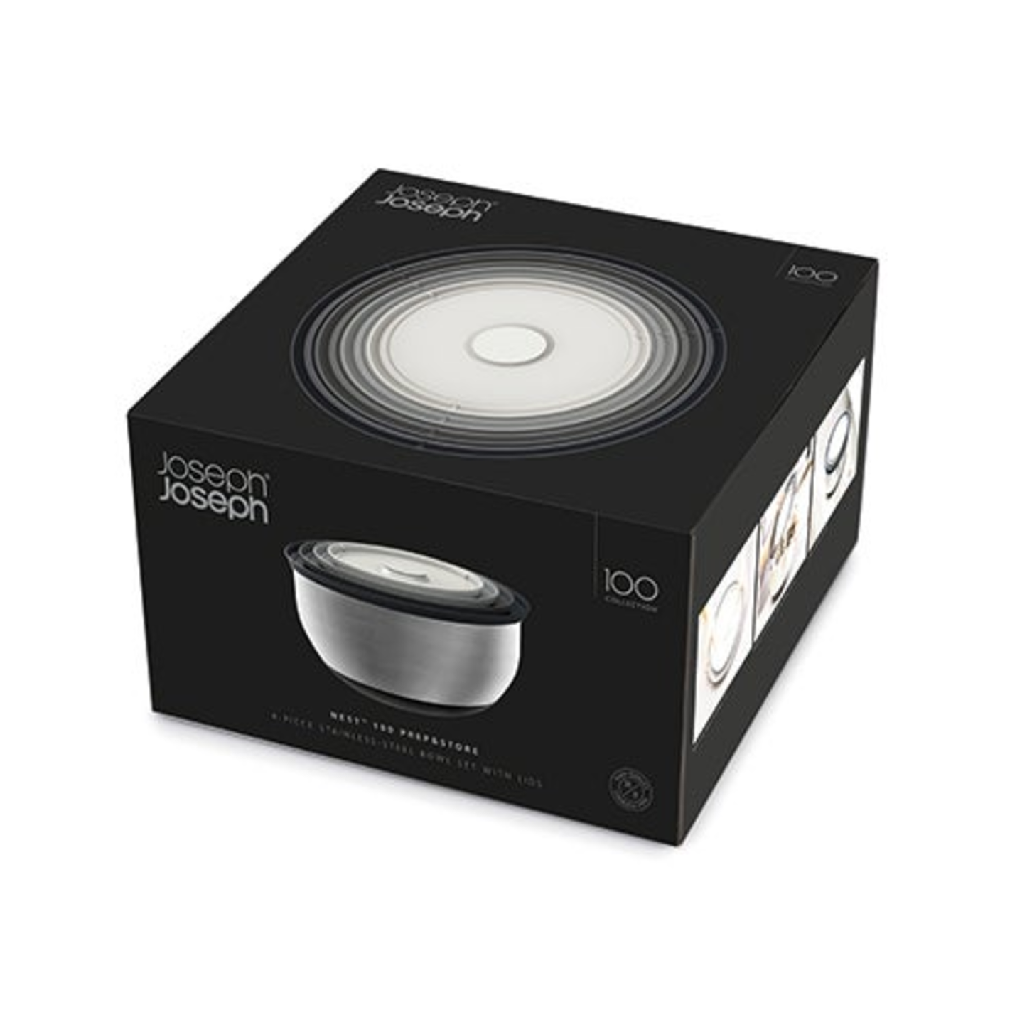 NEST PREP & STORE 8PC STEEL BOWL SET