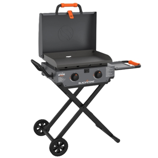 22'' FLEX FOLD GRIDDLE, IRON GRAY