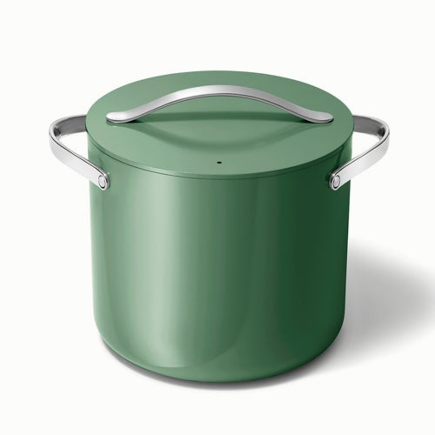 12QT NONSTICK CERAMIC STOCKPOT W/ LID SAGE