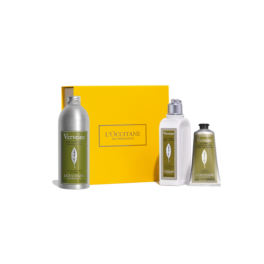 LOCCITANE VERBENA BODY KIT LIMITED EDITION SET