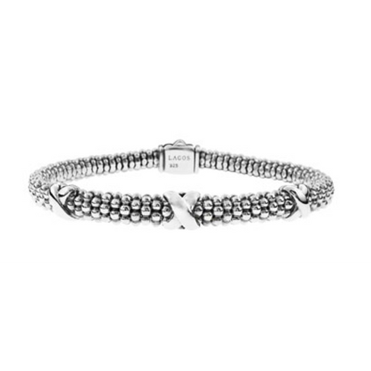 X COLLECTION BEADED BRACELET