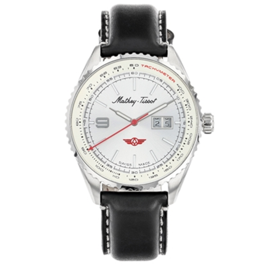 ATLAS DATE WATCH, BLACK, STANDARD