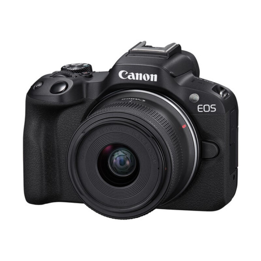 EOS R50 MIRRORLESS CAMERA WITH 18-45MM LENS