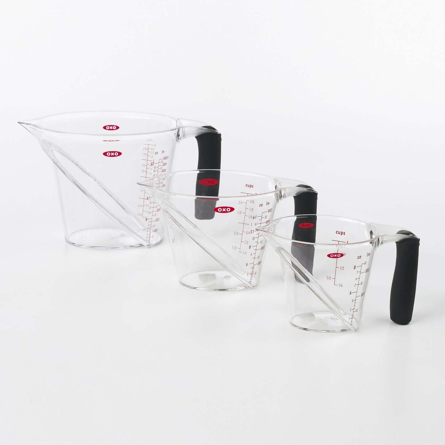 GOOD GRIPS 3PC ANGLED MEASURING CUP SET