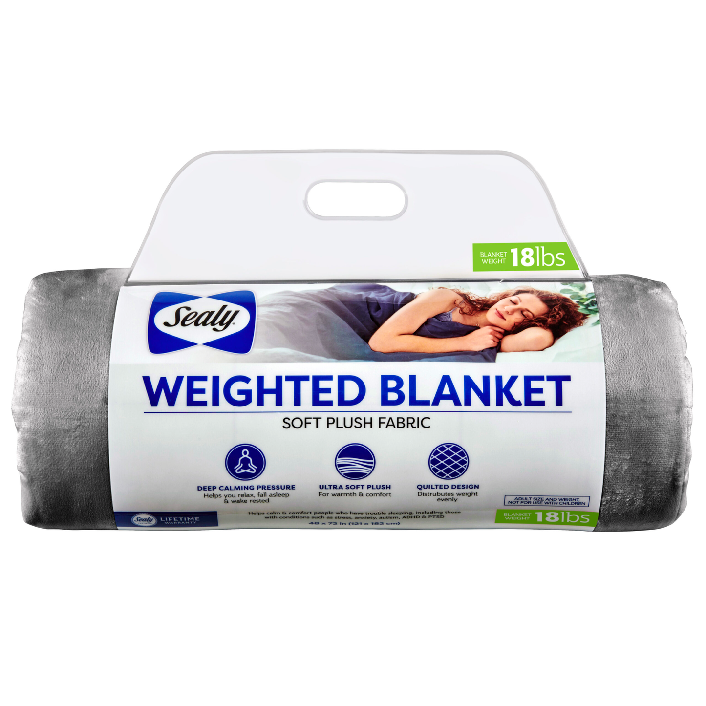 SEALY WEIGHTED BLANKET - 18LBS