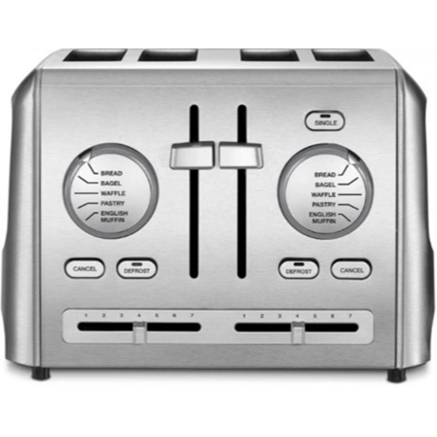 CUISINART CUSTOM SELECT 4-SLICE TOASTER
