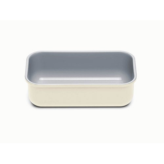 NONSTICK CERAMIC LOAF PAN CREAM