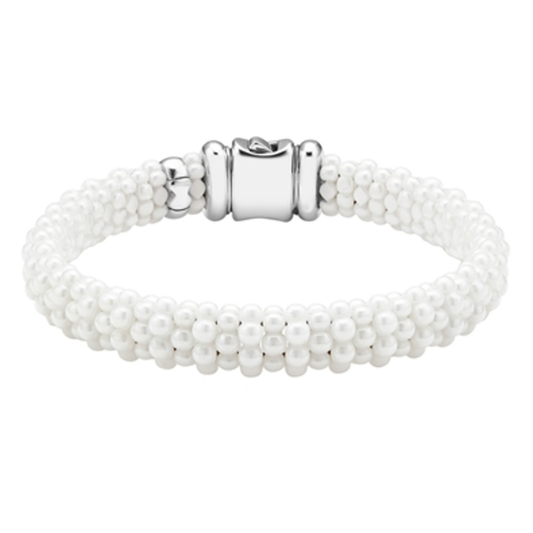 18K CAVIAR CERAMIC BRACELET