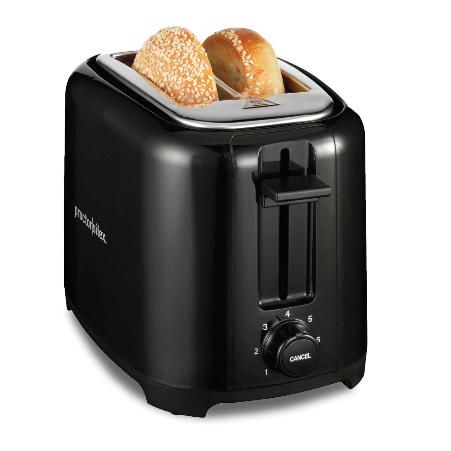 2 SLICE WIDE SLOT TOASTER BLACK