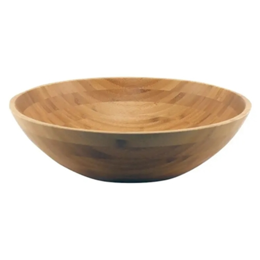 BAMBOO SALAD BOWL, NATURAL, 14''
