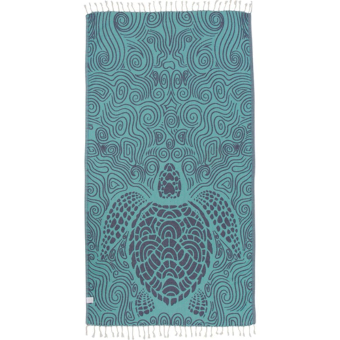 SAND CLOUD SWIRL TURTLE TOWEL