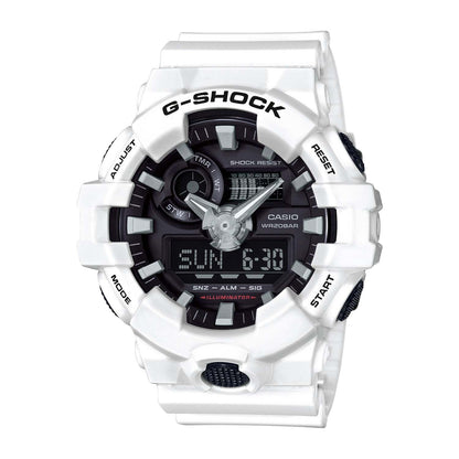 G-SHOCK ANA-DIGI WATCH WHITE/BLACK