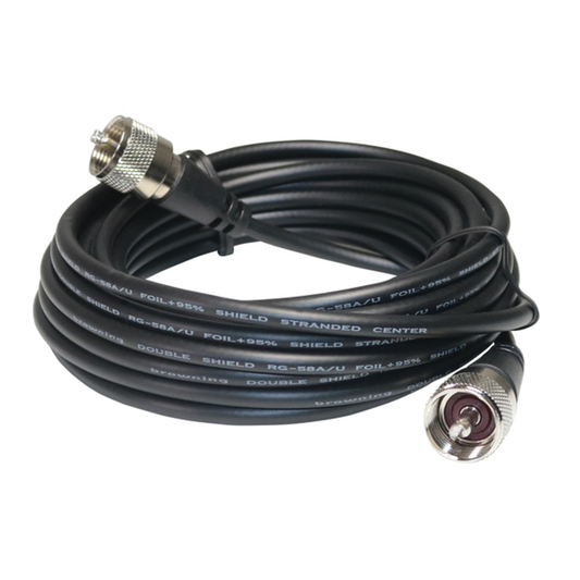 CB ANTNA COAX CABLE 18FT